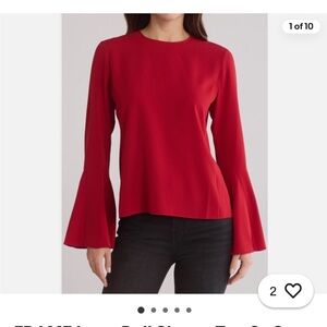 FRAME: Women's Blouse with Flared Sleeves